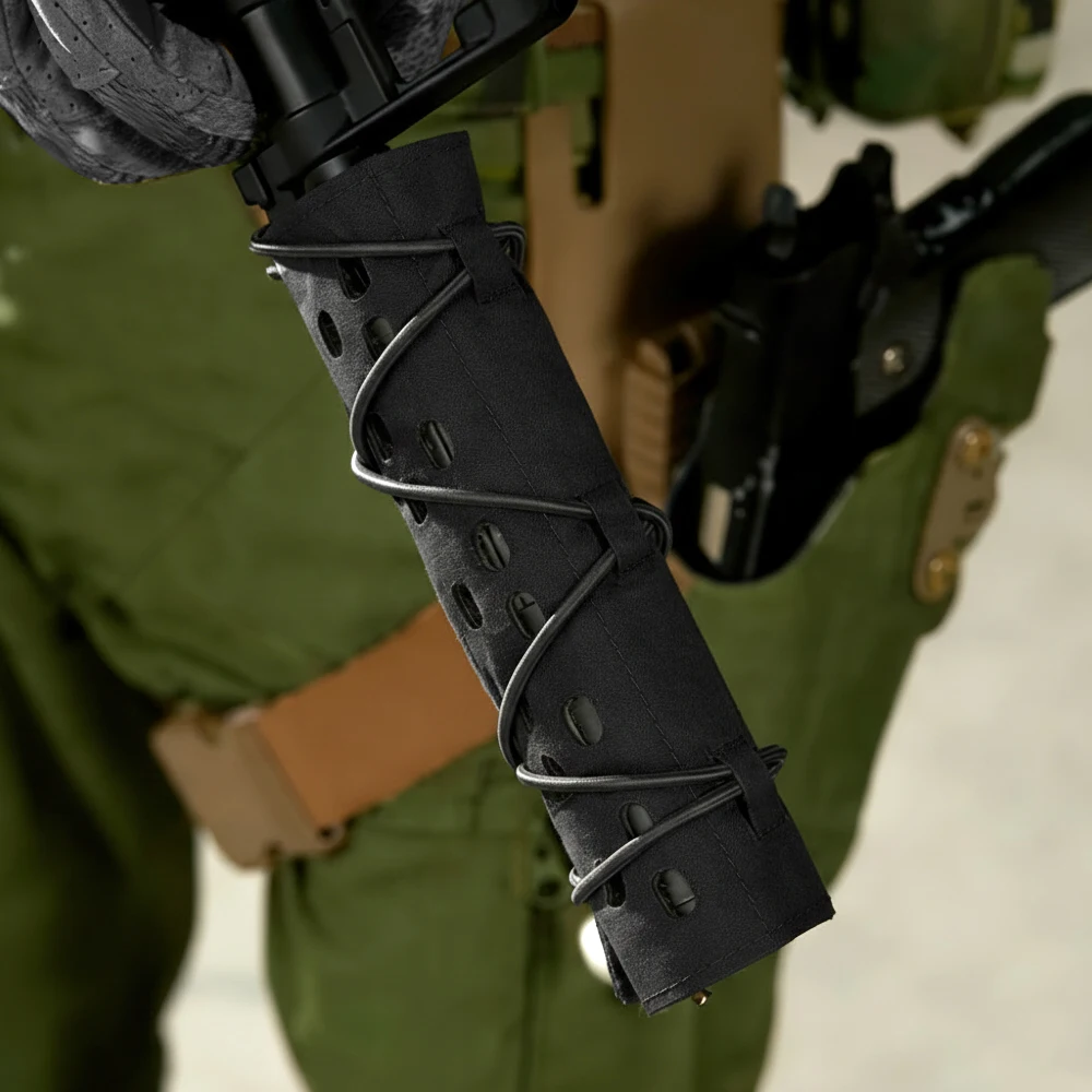Funda protectora táctica para silenciador de rifle airsoft - imagen 2