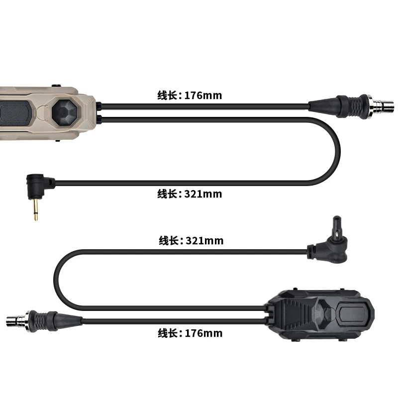 WADSN AXON Interruptor remoto táctico SureFire M300/M600 Picatinny - imagen 3