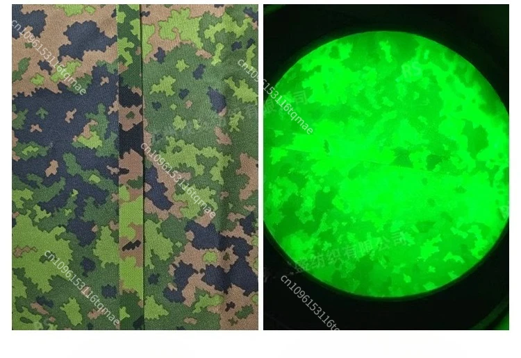 Correa táctica antiinfrarrojos camuflaje finlandés ribete no elástico - imagen 2