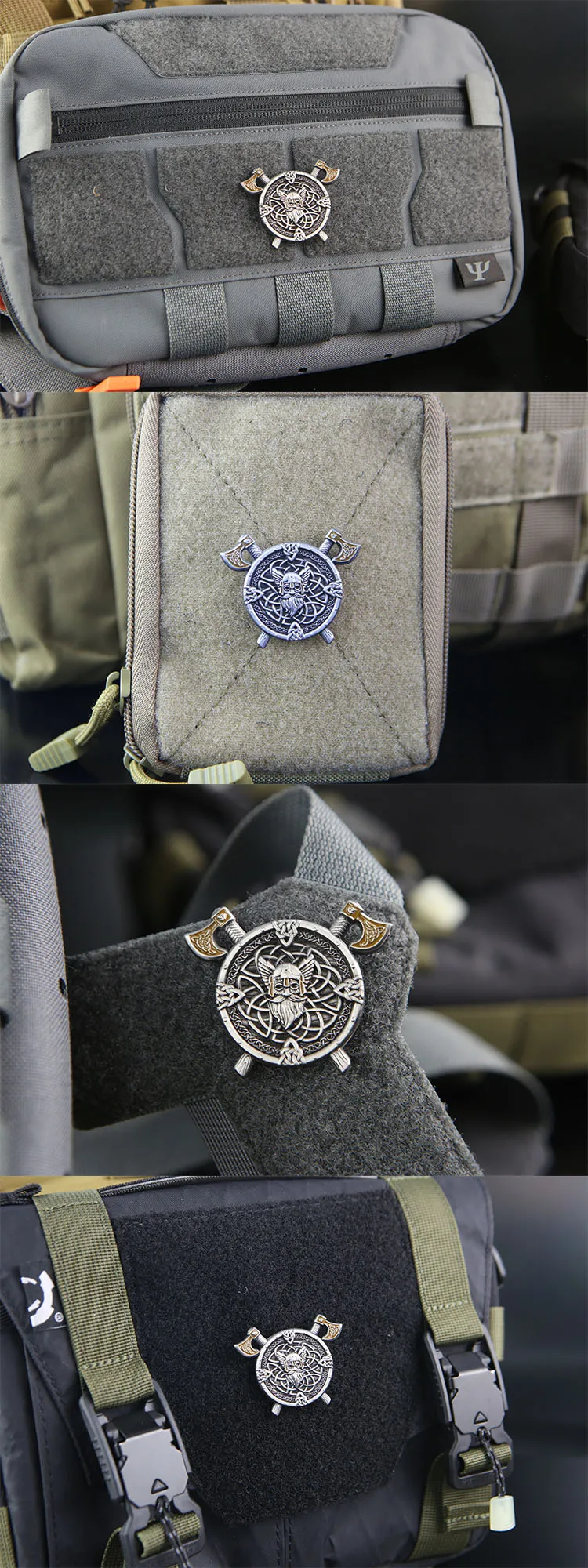 Parche usado en decoración exterior