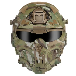 Casco táctico airsoft ventilado anti-vaho – Auriculares desmontables