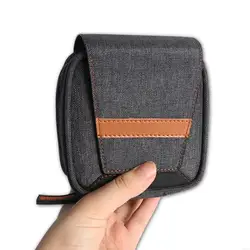 Estuche organizador para filtros de cámara con varios compartimentos