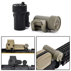 Estuche táctico baterías Picatinny – caja almacenamiento caza Airsoft