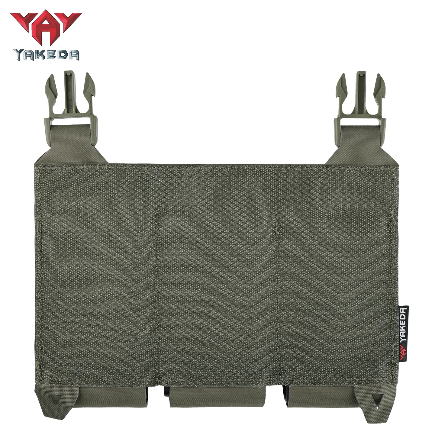 YAKEDA Porta Cargadores Triple MOLLE 5.56/5.45 con Corte Láser - imagen 5