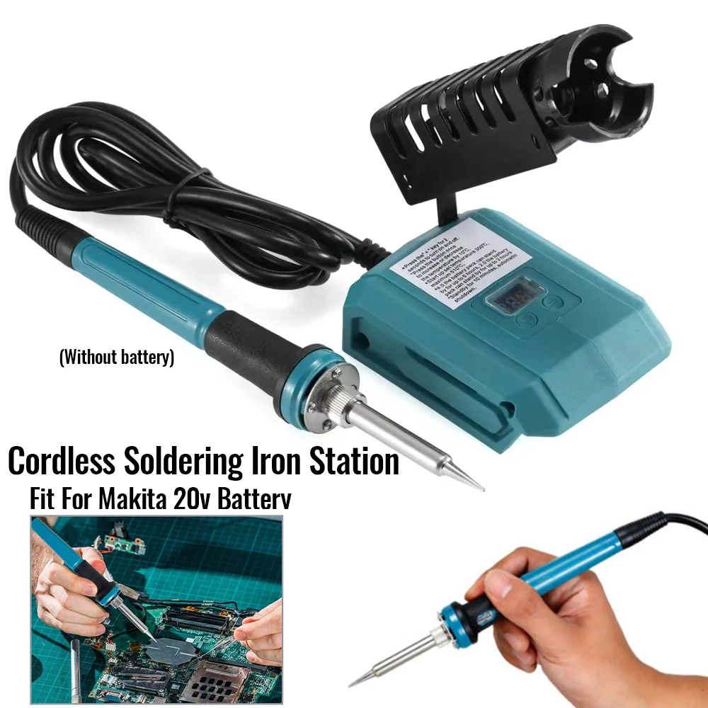 Makita soldador inalámbrico de batería ion-litio para electrónica - imagen 2