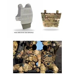 Panel abdominal MOLLE para chaleco táctico