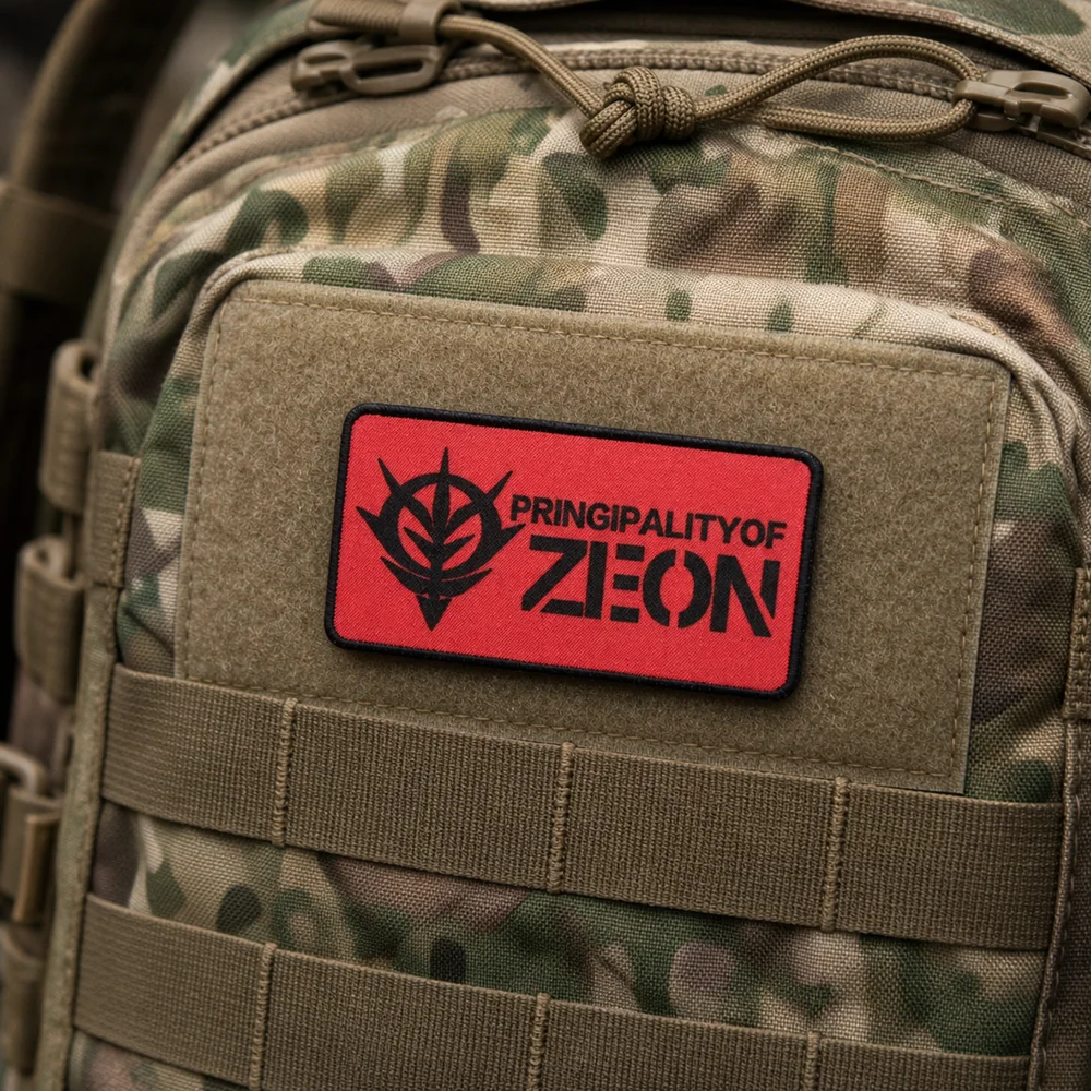 Parche táctico Mobile Suit 00 brazalete impreso para mochila - imagen 3
