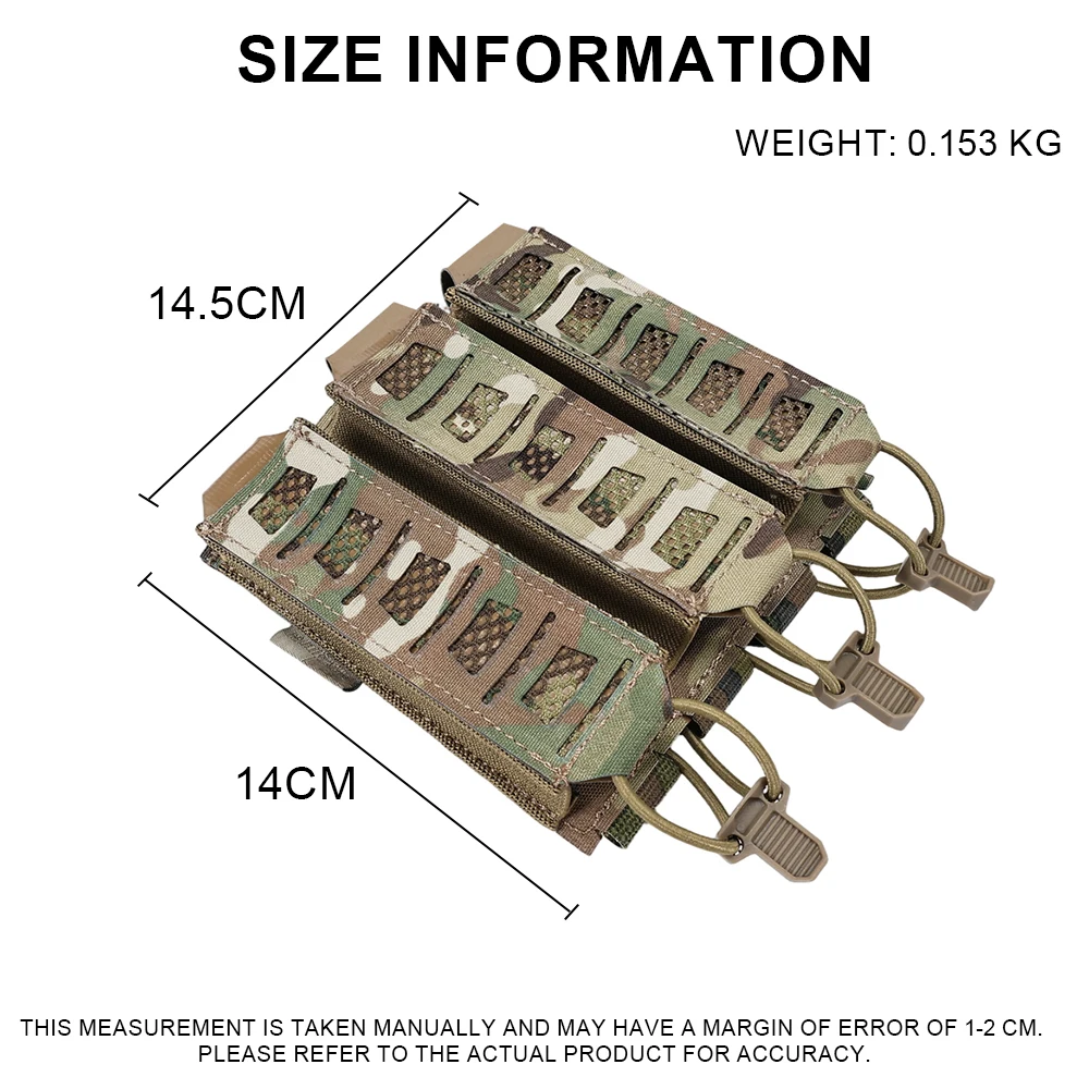 Retención elástica ajustable para cargadores MP5/MP7