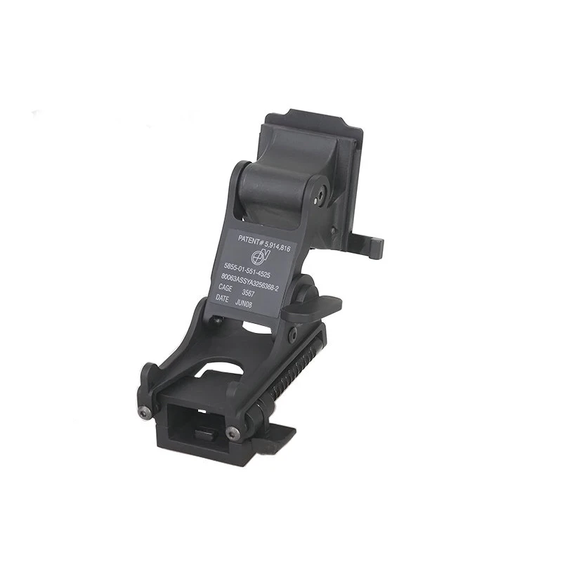 Ángulo del soporte Emersongear mostrando el perfil de aluminio anodizado