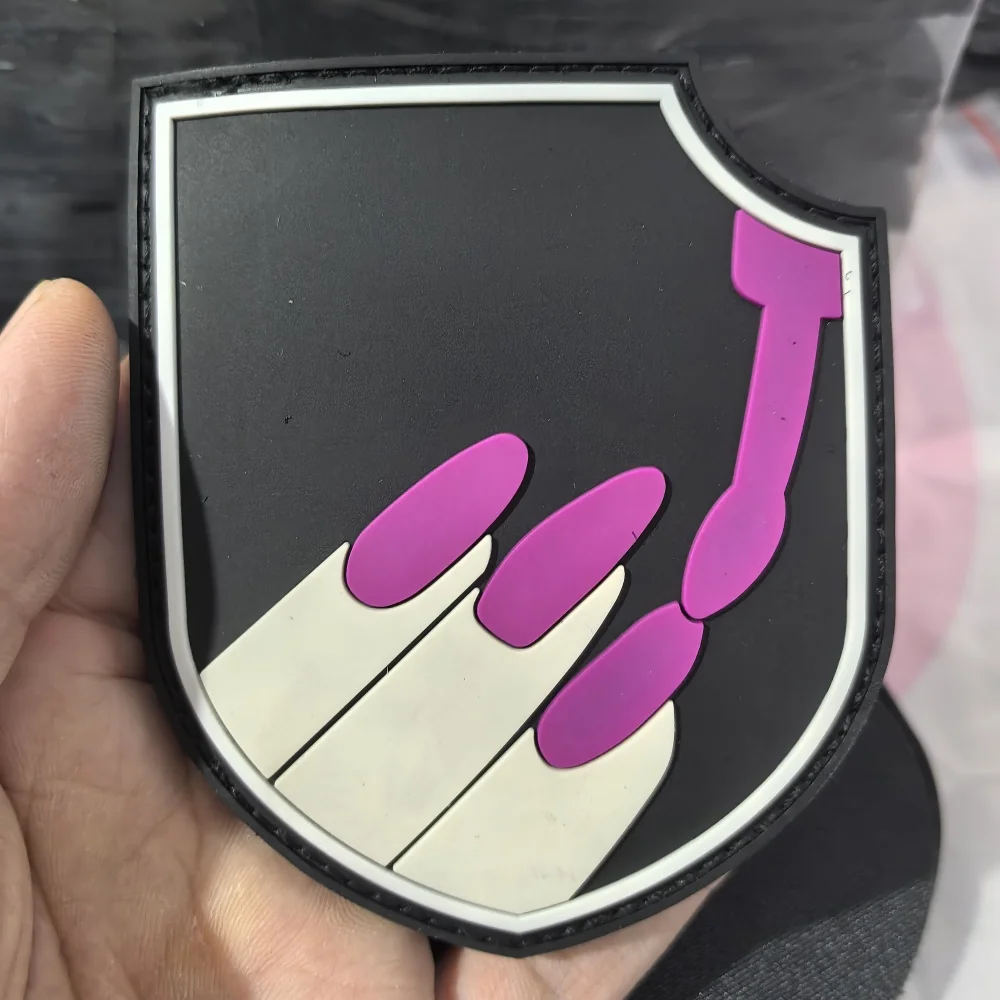 Parche de PVC personalizado para equipamiento táctico - imagen 2