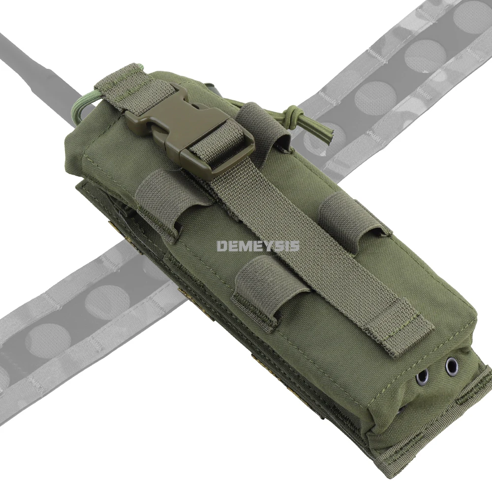 Bolsa táctica MOLLE para radio PRC152/148 y walkie-talkie - imagen 2