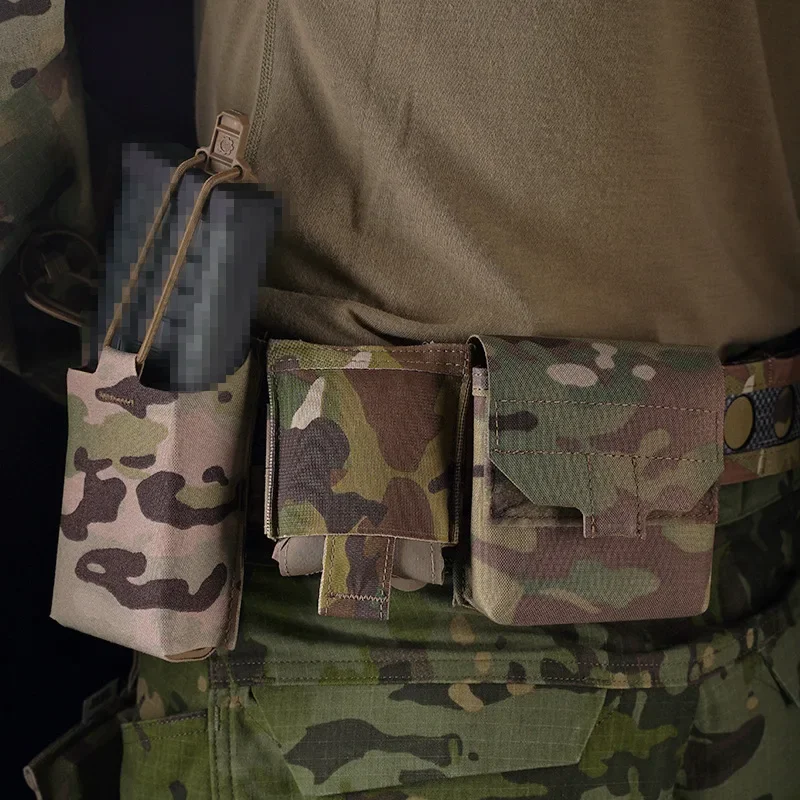 Bolsa Molle táctica EDC organizador herramientas nailon modular - imagen 2