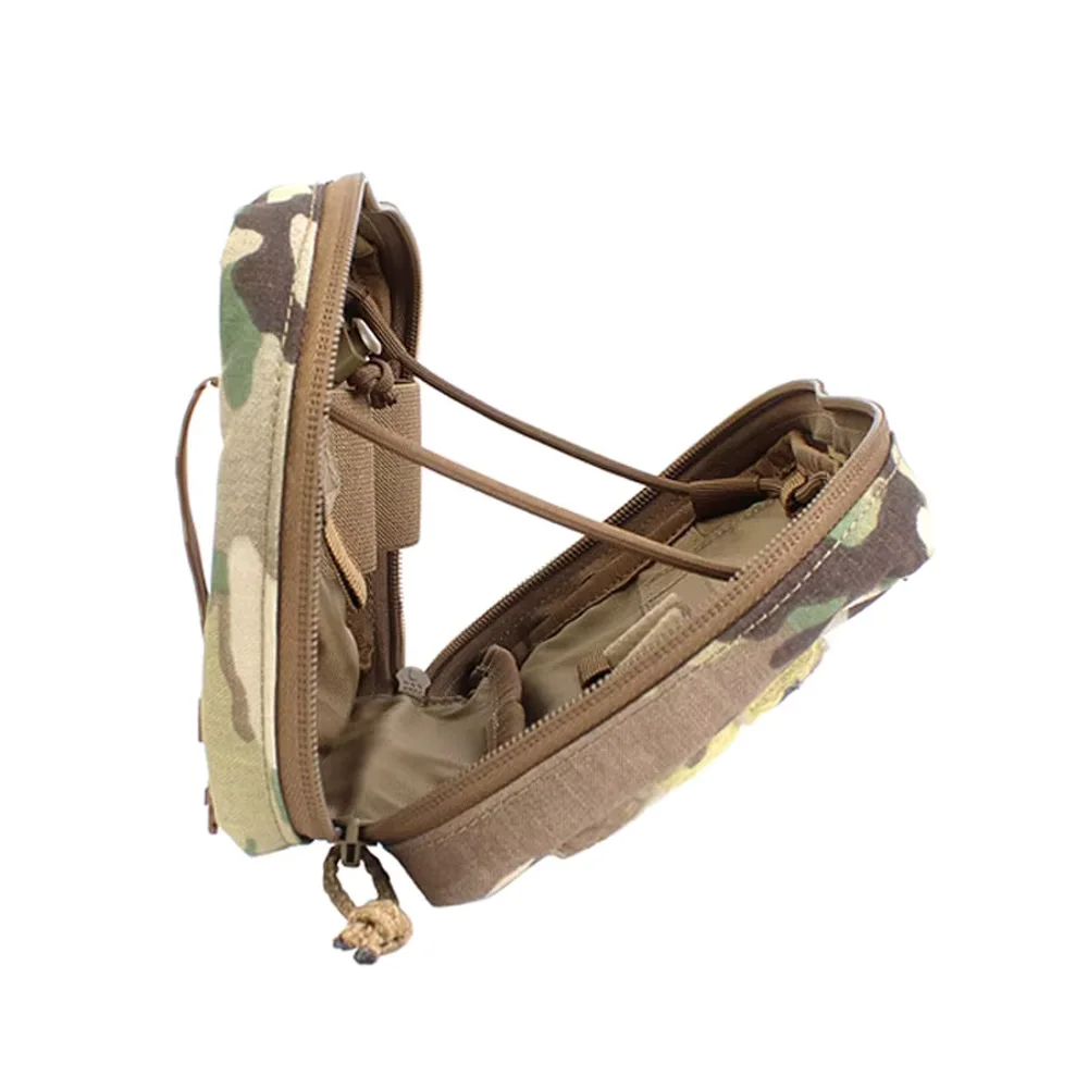 Bolsa MOLLE EDC camuflaje para airsoft y almacenamiento de cables - imagen 4
