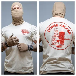 Döner Kalash Camiseta deportiva algodón transpirable