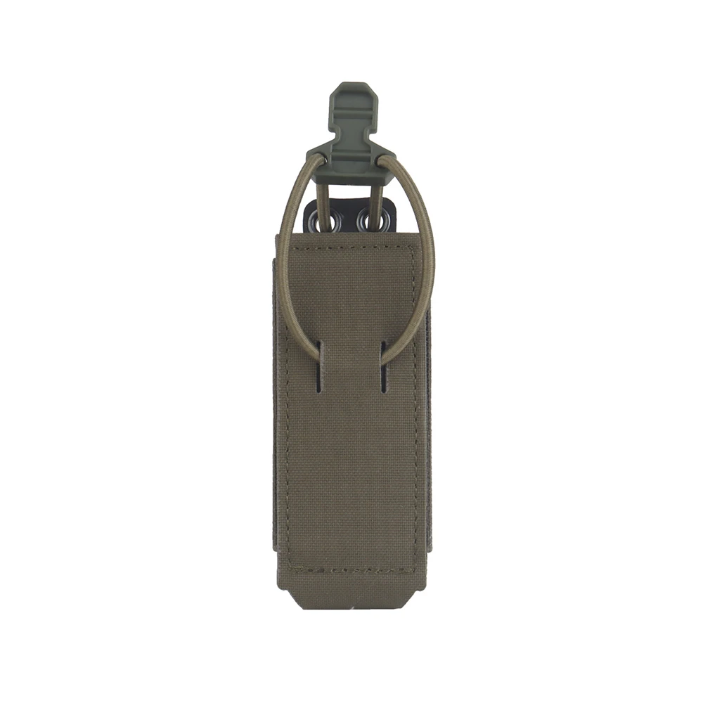 Porta Cargador Táctico MOLLE para Pistola 9mm con Asa y Velcro - imagen 2