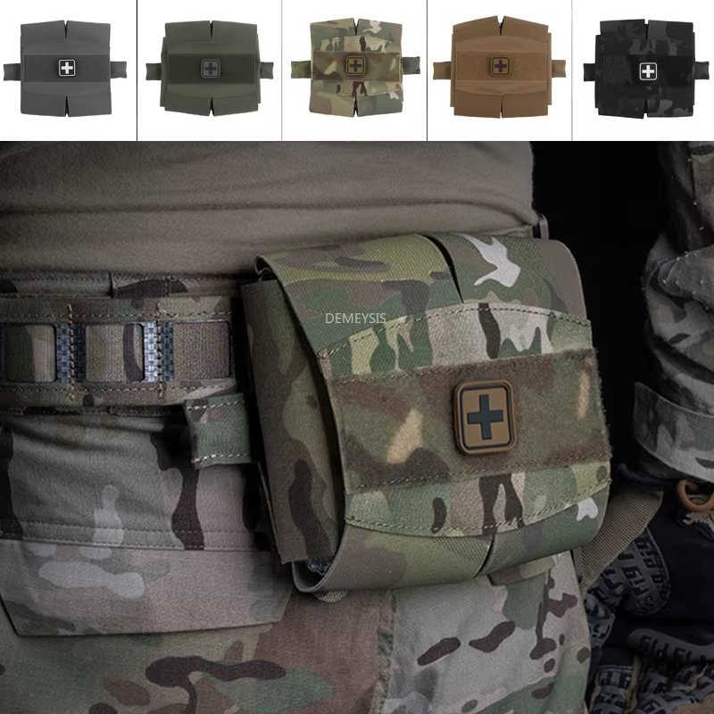 Bolsa médica táctica MOLLE botiquín primeros auxilios EDC - imagen 4
