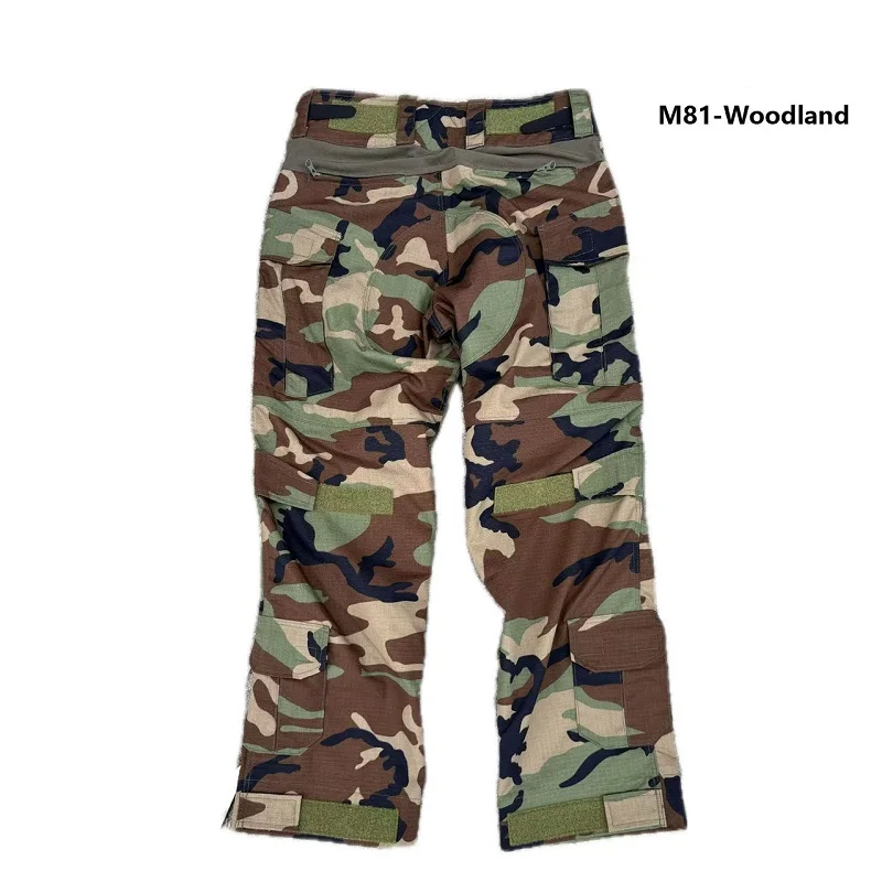 G3 Pantalones de senderismo M81 WL poliéster y algodón exteriores