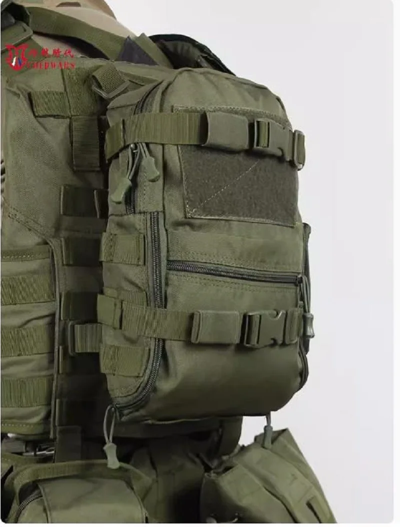 Mochila táctica rusa con bolsa extensible entrenamiento aire libre