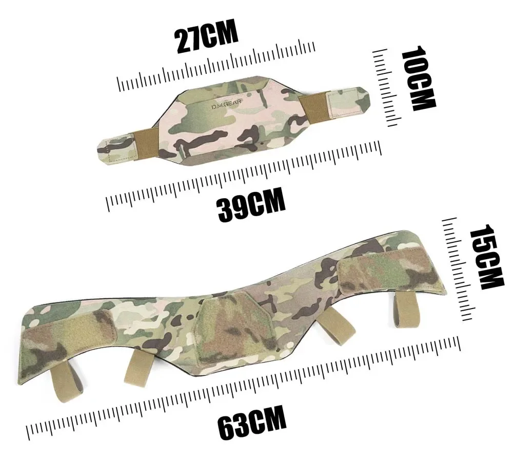 Protector de cuello táctico acolchado para chalecos JPC FCSK CPC - imagen 2
