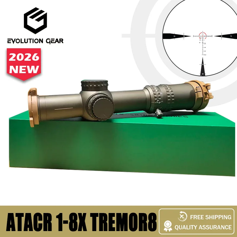 Evolution Gear Visor táctico LPVO FFP Horus Tremor ATACR con nitrógeno - imagen 5