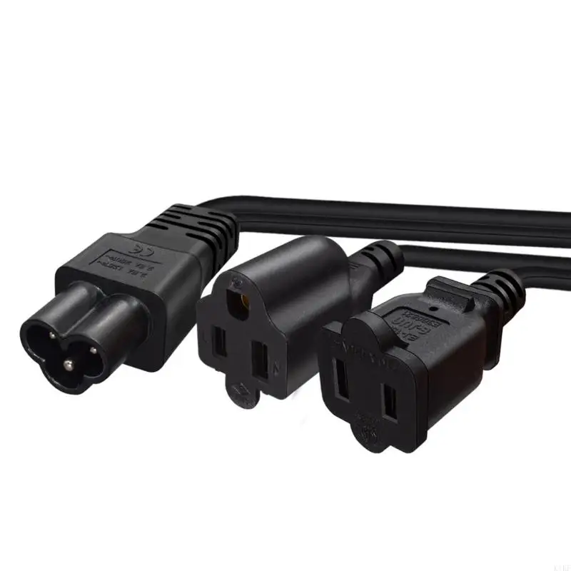 Adaptador de alimentación Y IEC320 a NEMA 1-15R para dispositivos - imagen 2