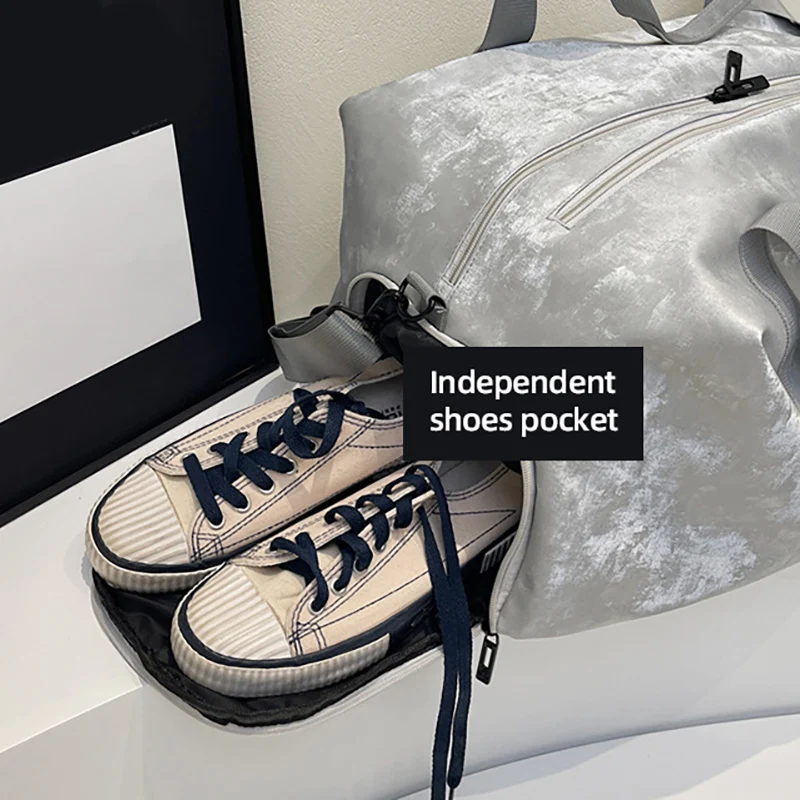 Bolsa táctica de lona impermeable multiuso con compartimento seco - imagen 4
