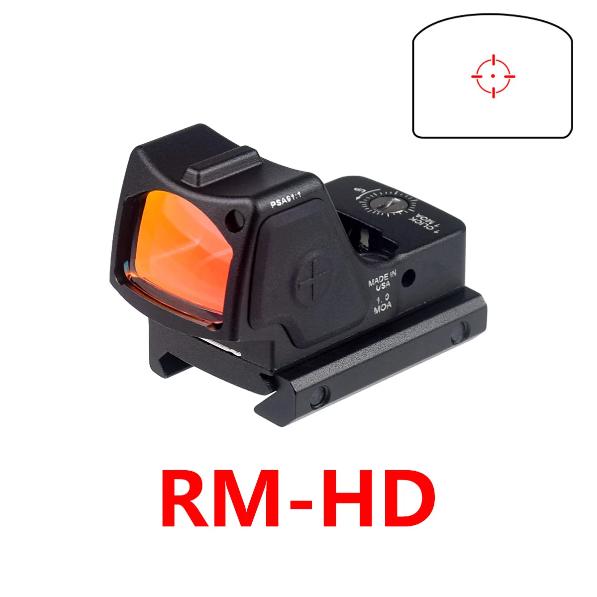 RM-HD Mira Colimadora Holográfica Punto Rojo y Verde para AR15 - imagen 3