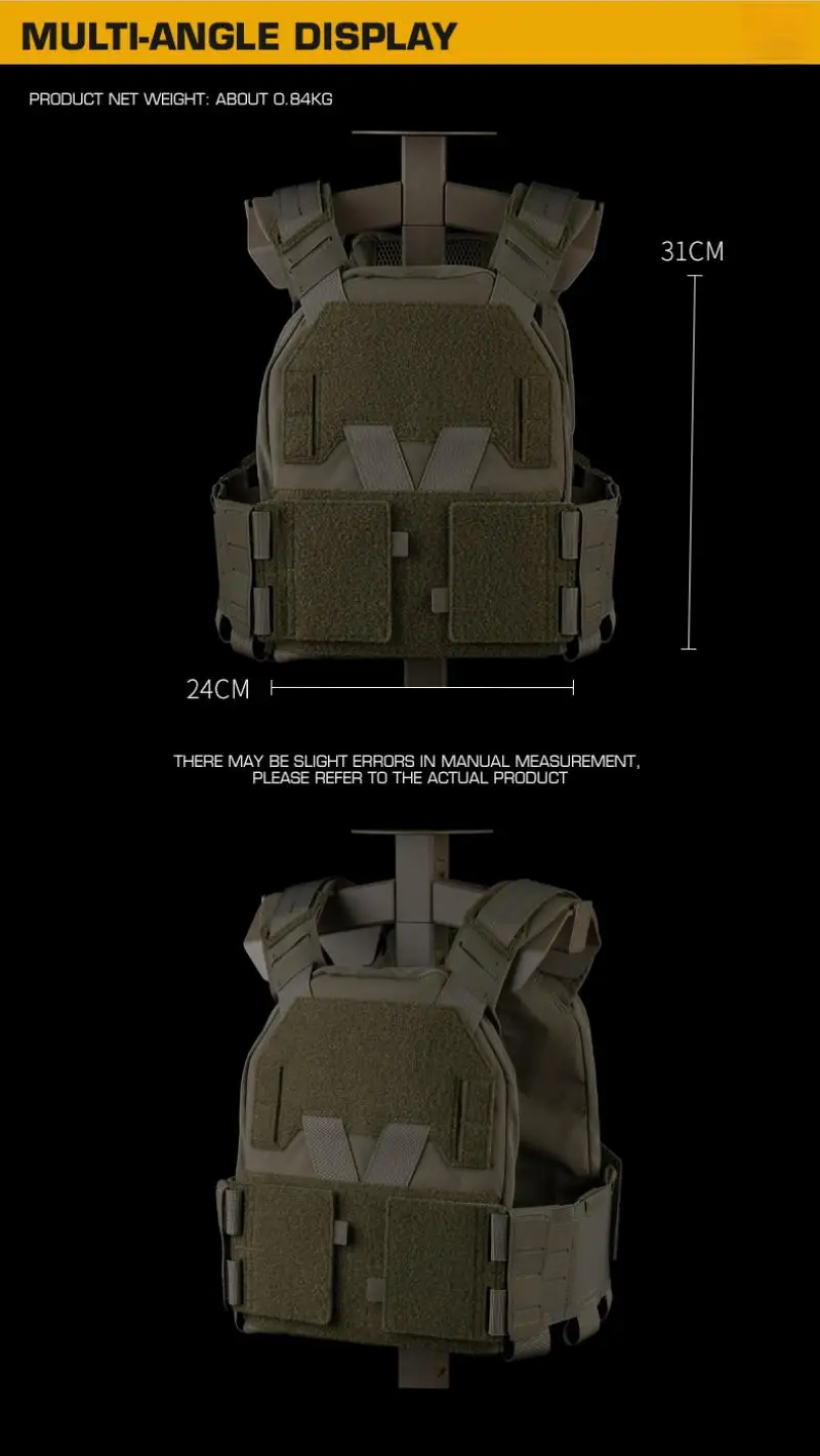 Bolsa triple para cargadores 5.56 del chaleco POSEIDON KZ