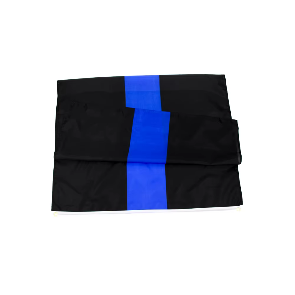 FLAGLINK Bandera azul institucional exterior 90x150 cm - imagen 2
