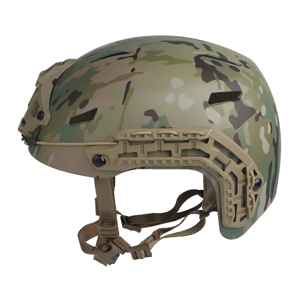 Casco táctico ligero de seguridad para caza, paintball y moto - imagen 2