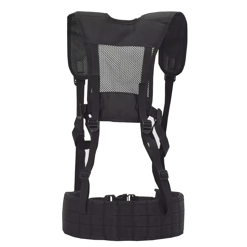 Chaleco táctico MOLLE acolchado de combate – Airsoft y paintball - imagen 5