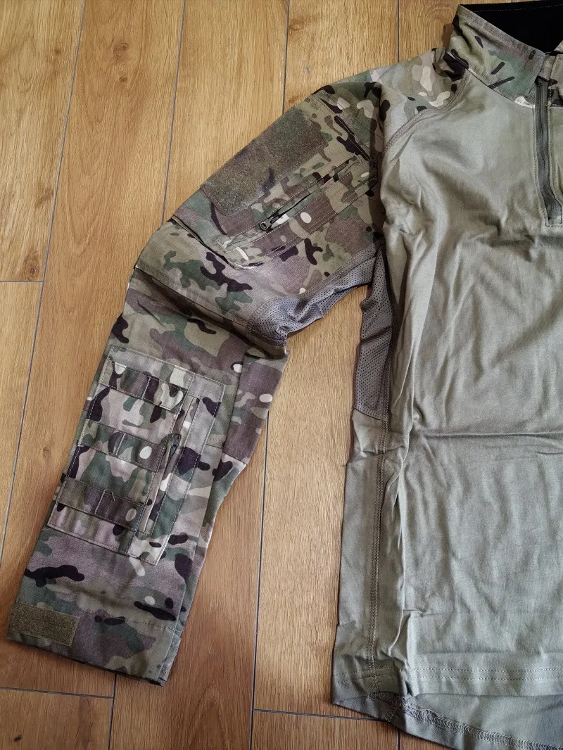 Patrón camuflado en vista de conjunto