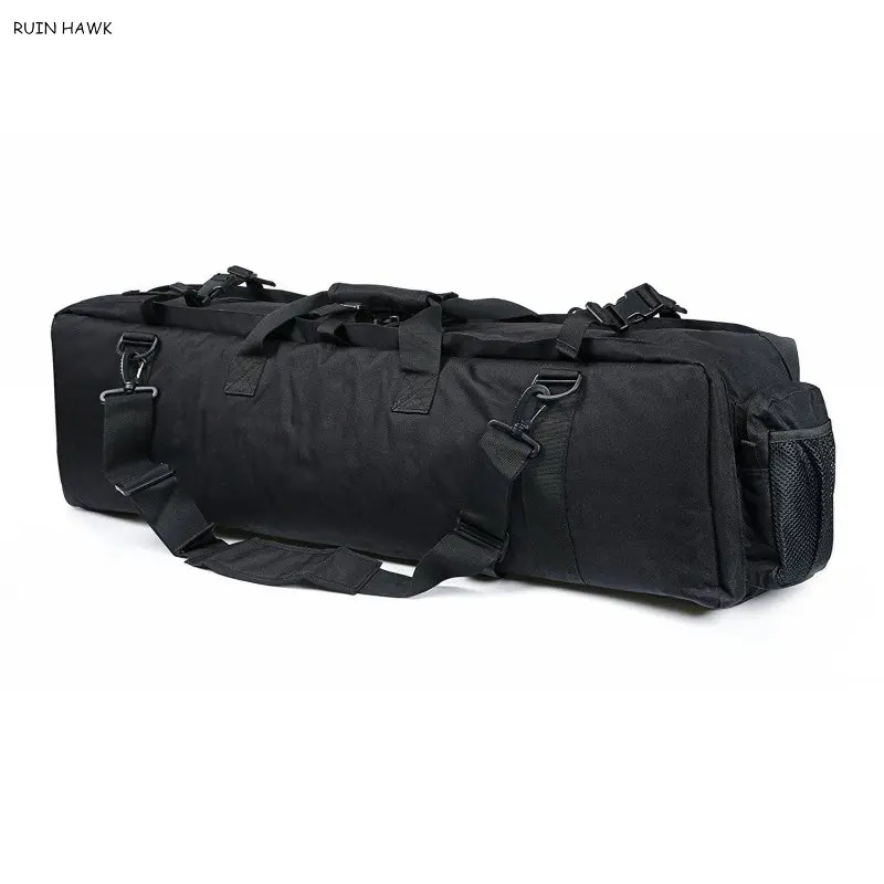Bolsa táctica portaarmas Oxford rifle de aire caza con bandolera - imagen 3