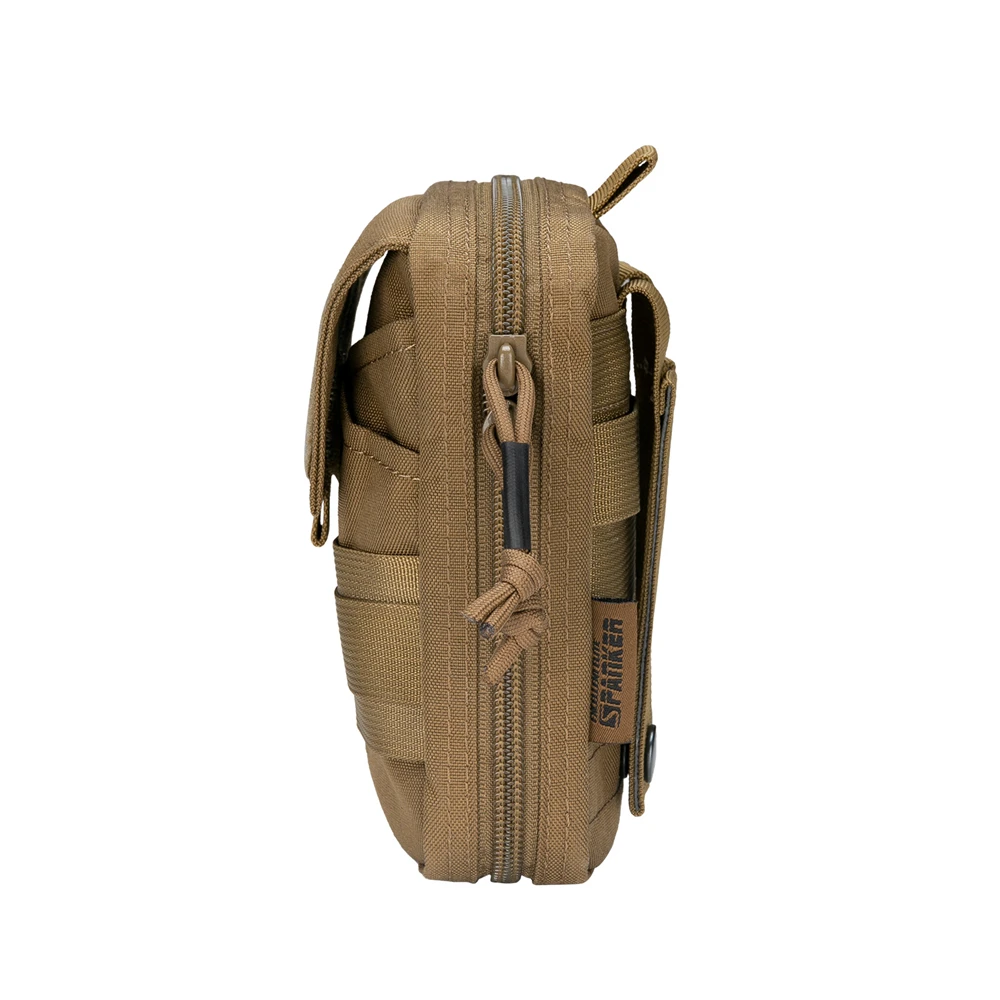 Riñonera táctica MOLLE multifunción doble cremallera para uso militar - imagen 5