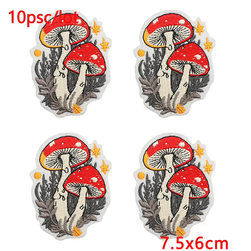 Parches bordados animales Hip Hop – Termoadhesivos para mochilas - imagen 5