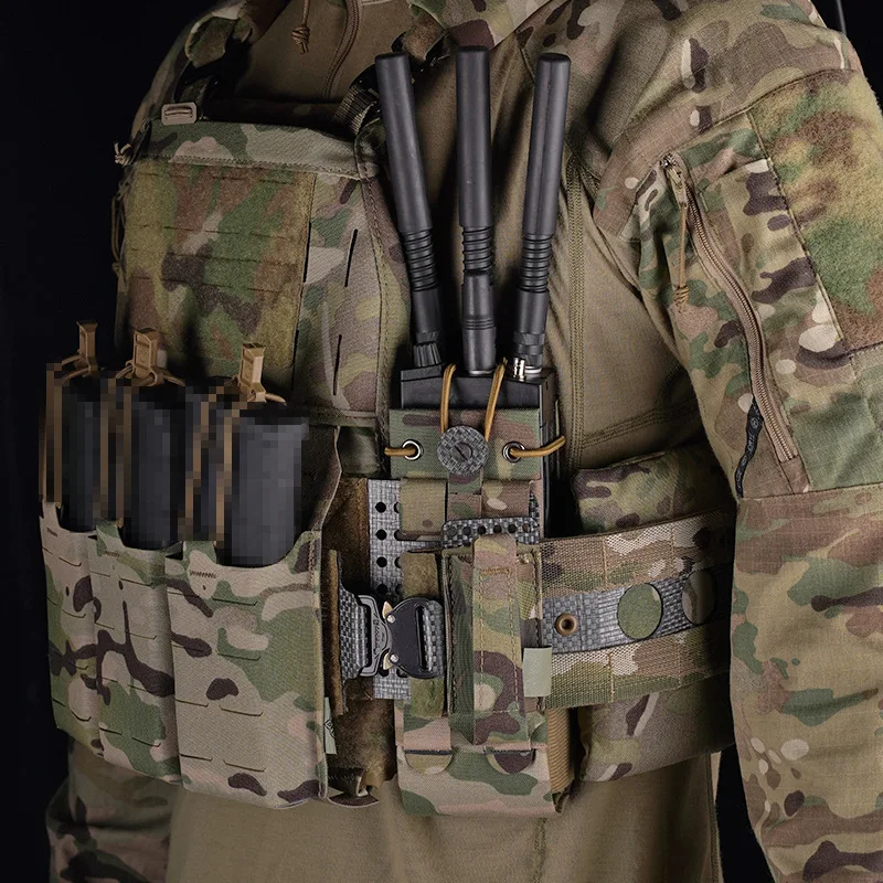 Bolsa radio MPU5 MOLLE riñonera para walkie talkie caza - imagen 4