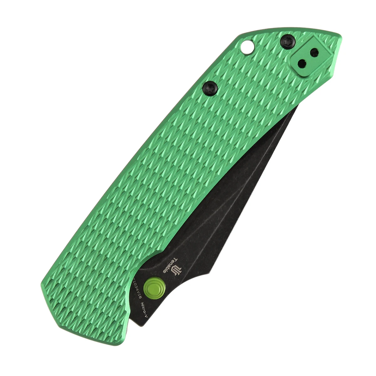 Tenable Fenrir cuchillo plegable Hoja Nitro V mango aluminio - imagen 2