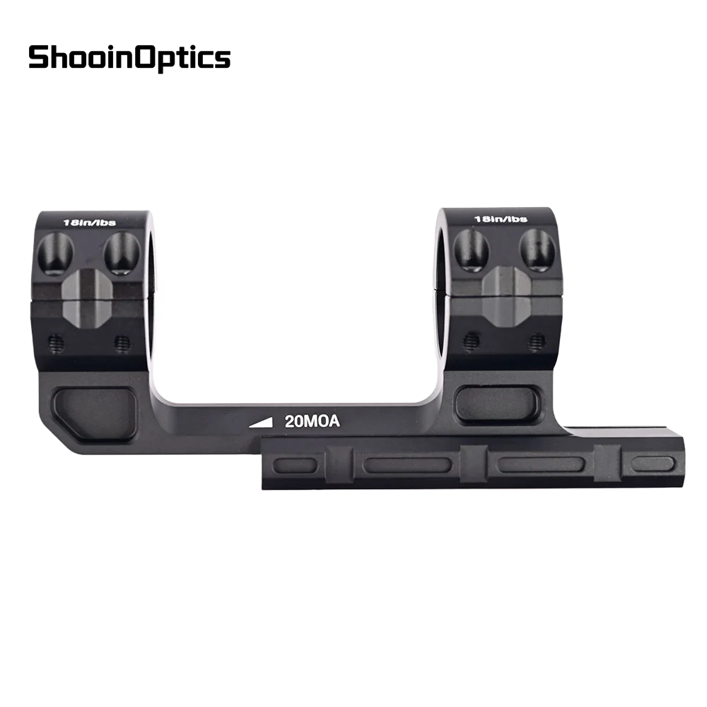 Shooin Optics Soporte cantilever de aluminio una pieza para Picatinny - imagen 4