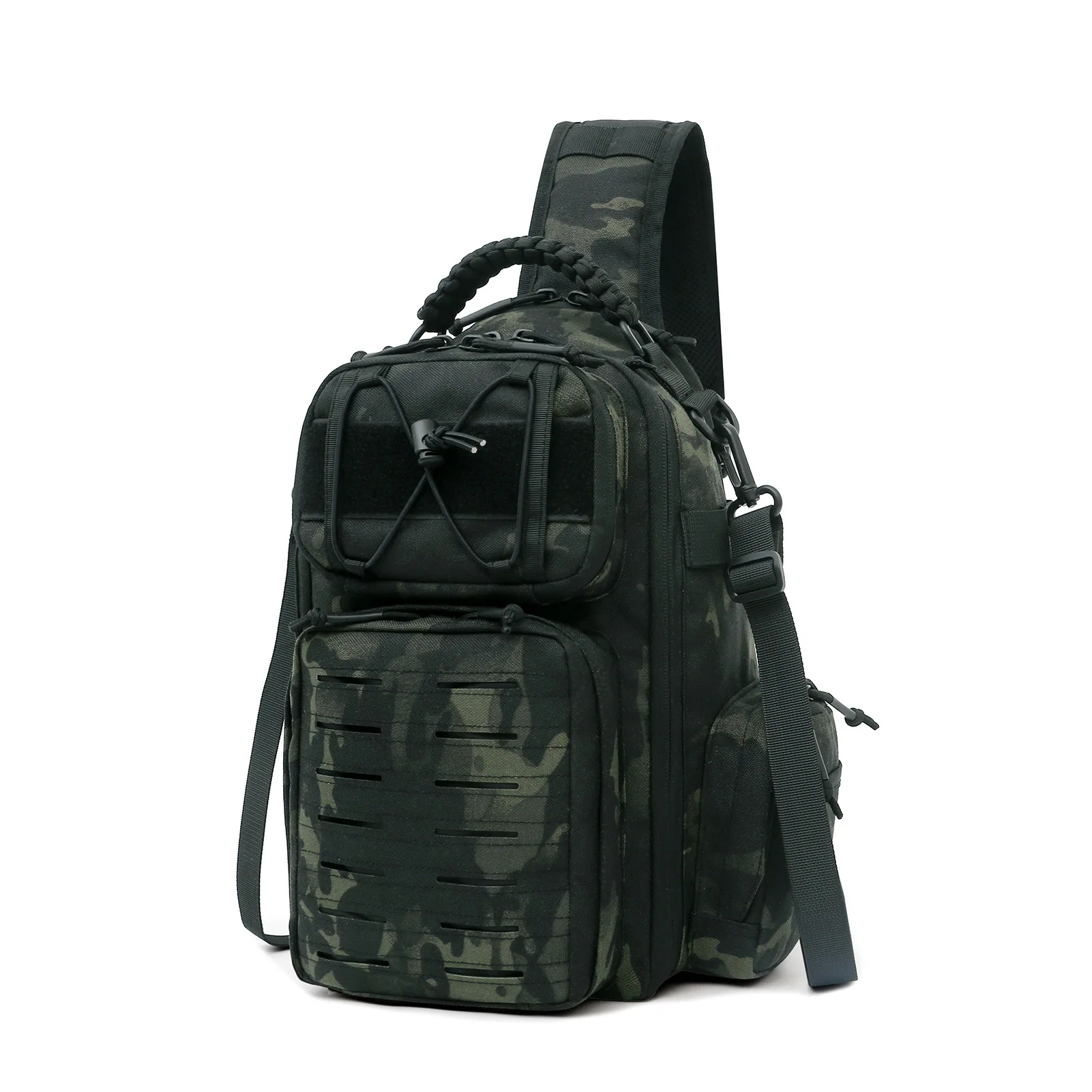 Archer Bolsa táctica de pecho camuflaje MOLLE cruzada hombro - imagen 5