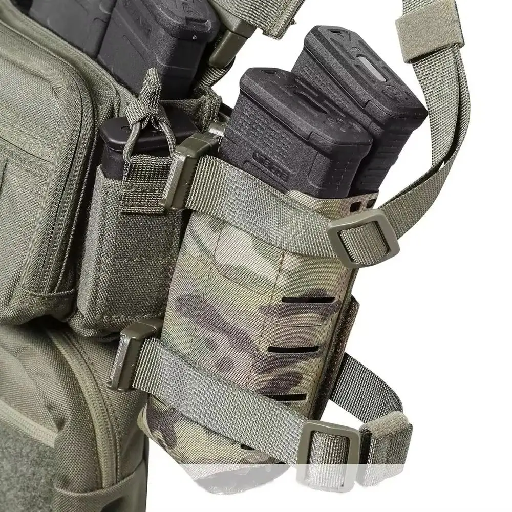 Bolsa táctica CS multiusos - Radio, botella y herramientas con sistema MOLLE - imagen 4
