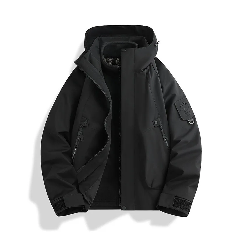 Real chaqueta táctica antibalas impermeable NIJ Nivel IIIA exterior - imagen 4