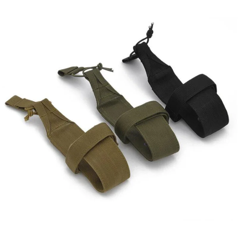 Portabotellas MOLLE para cinturón – funda de nailon para camping - imagen 3