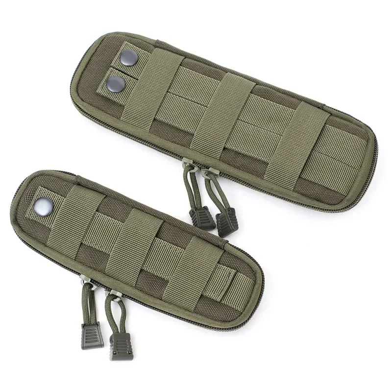 Funda MOLLE EDC para cuchillo y soporte de linterna riñonera