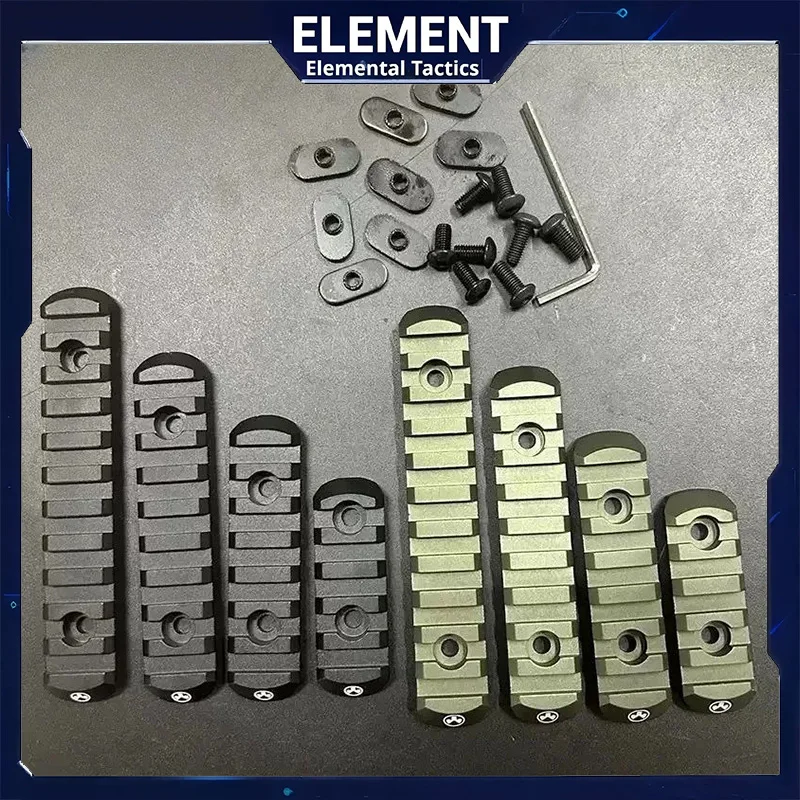Element Metal Cubremanos táctico para riel Picatinny MLOK y Keymod - imagen 2