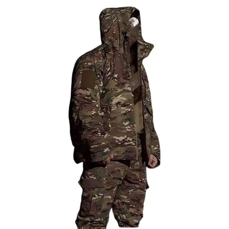 Chaqueta táctica algodón retrorreflex resistente al frío - imagen 4