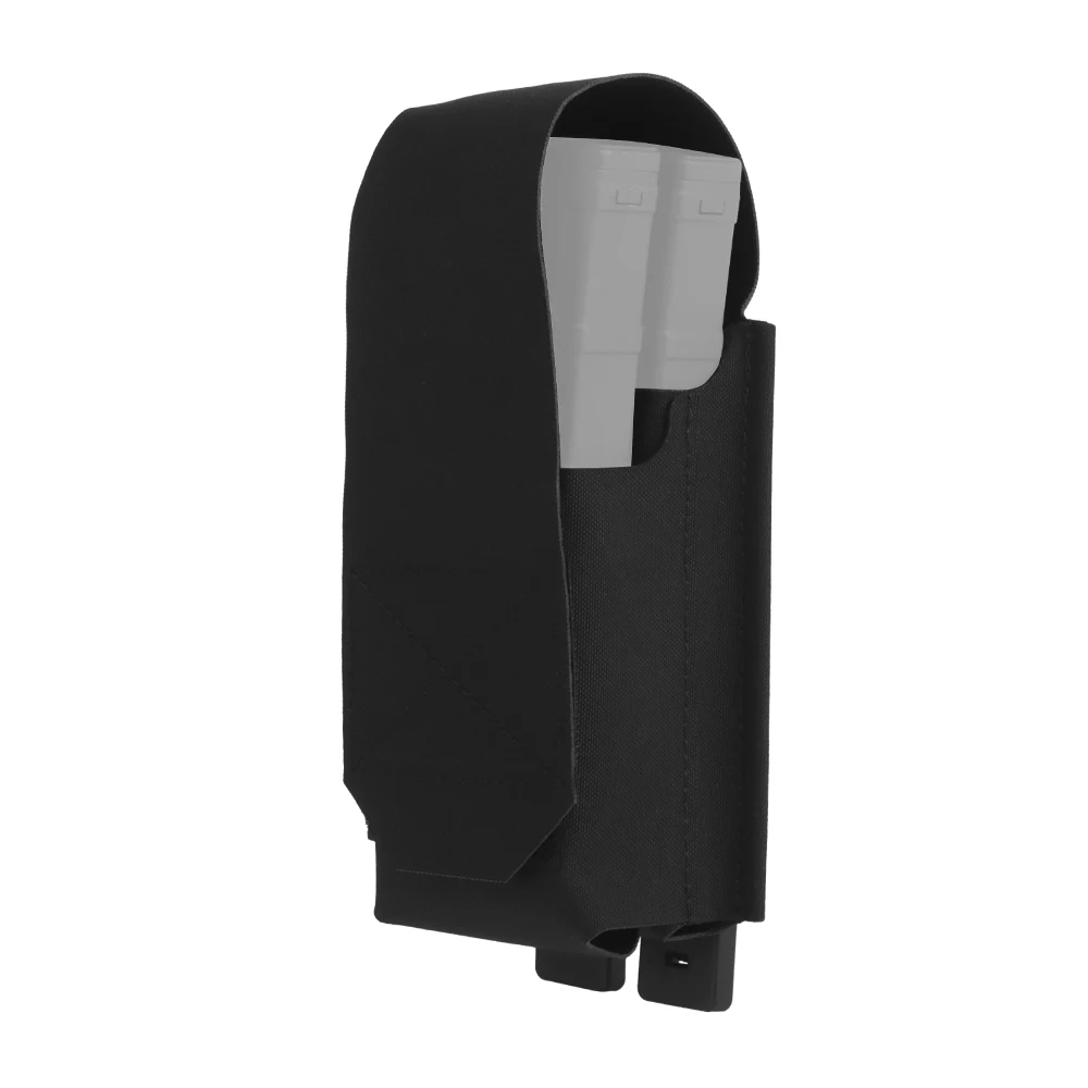 Bolsa porta-cargadores doble táctica MOLLE con funda para linterna - imagen 2