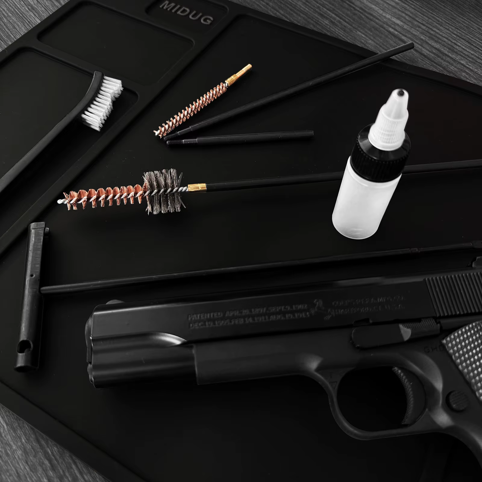 Kit limpieza pistolas con varillas extensibles y cepillos bronce - imagen 4