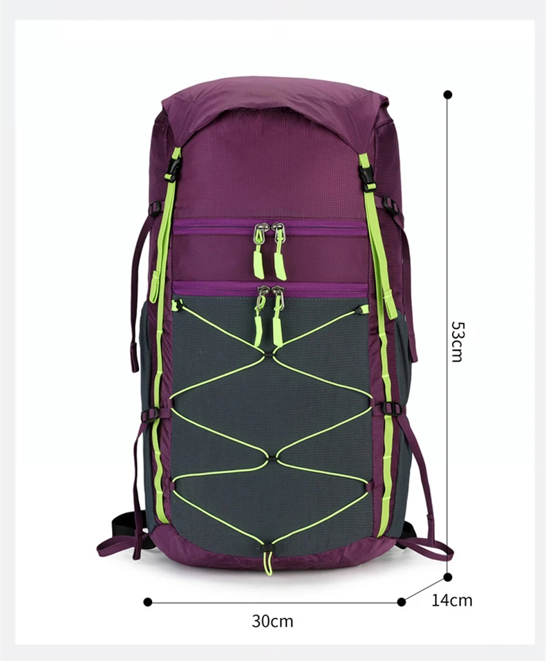 Mochila plegable ligera de camping