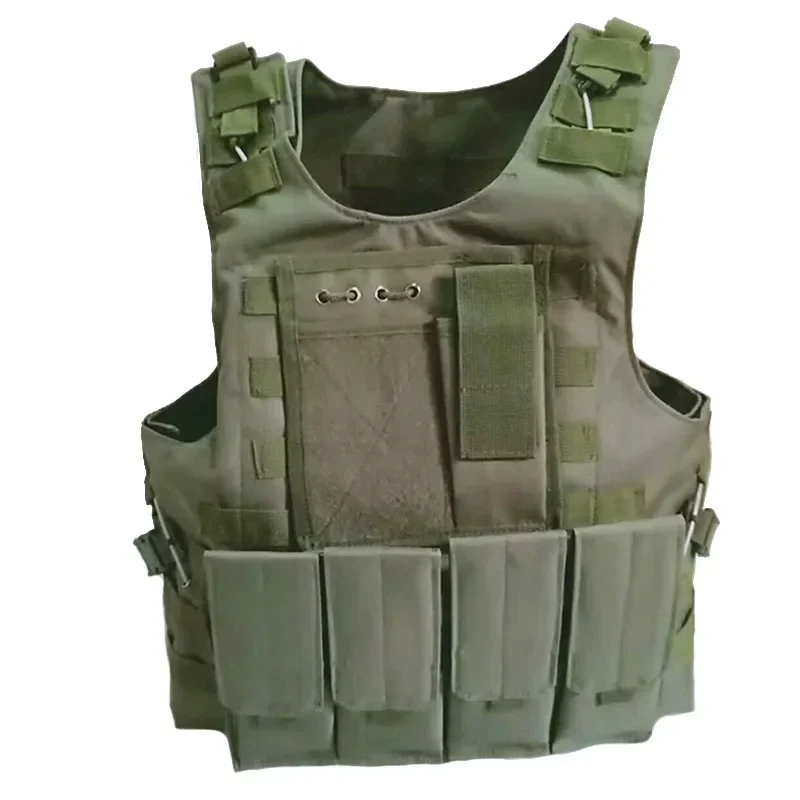 Chaleco táctico MOLLE portaplacas para airsoft y exteriores hombre - imagen 5