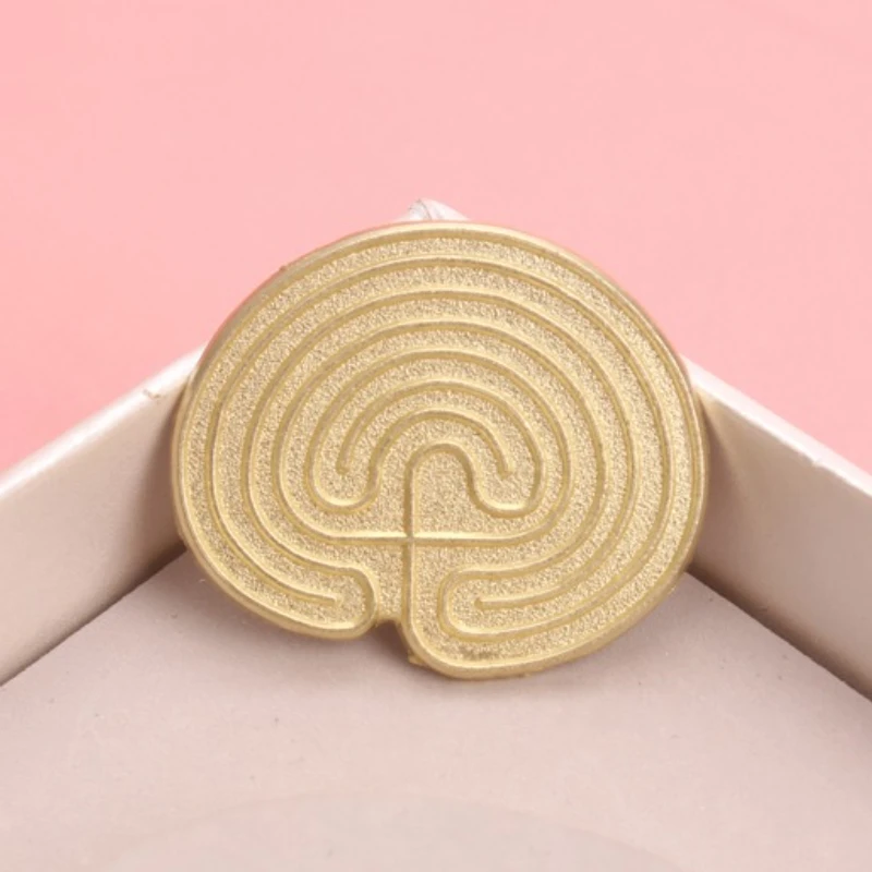 Broches esmaltados dorados símbolo nórdico bohemio para cazadora - imagen 4